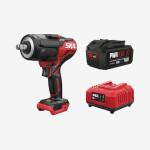 Гайковерт аккумуляторный ударный бесщеточный, SKIL 3285 CA XP + аккумулятор 5 Ah + зарядное устройство, промо-комплект (SD1E3285CA+BR1E3105AA+CR1E3122AA)