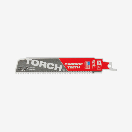 Полотно для сабельной пилы TORCH CARBIDE MILWAUKEE, 150/3.2мм