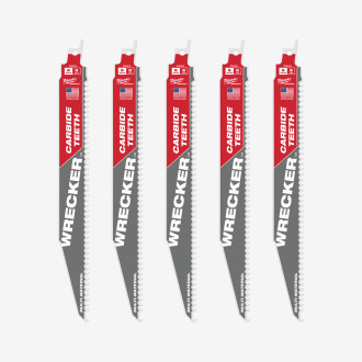 Холст для шаб. пилы WRECKER CARBIDE MILWAUKEE, 230/4,2мм, (5шт)
