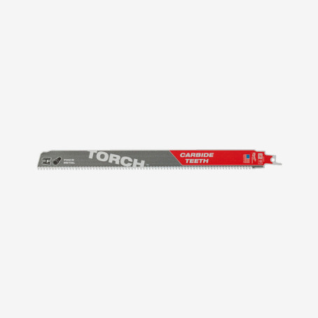 Полотно для сабельной пилы TORCH CARBIDE MILWAUKEE,300/2,5мм, (5шт)