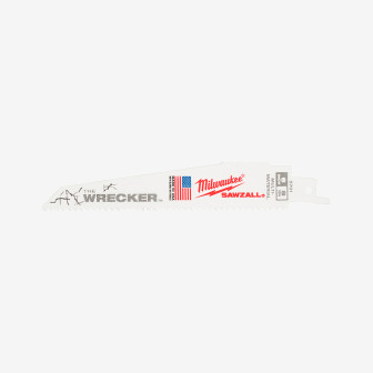Полотно для шабельної пили WRECKER MILWAUKEE, 150/3.6/2.3мм (5шт) Полотно для шабельної пили WRECKER MILWAUKEE, 150/3.6/2.3мм (5шт)