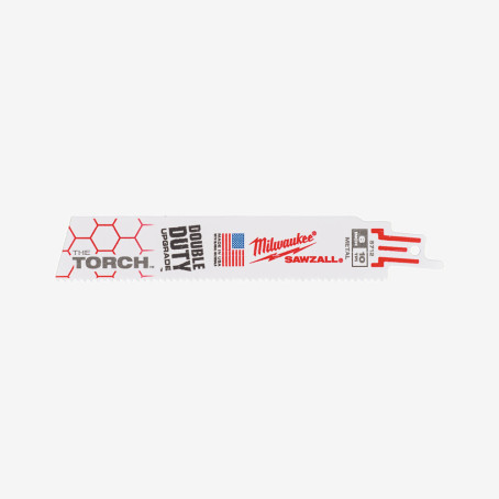 Полотно для шабельної пили TORCH MILWAUKEE,150/2,5мм, (25шт)