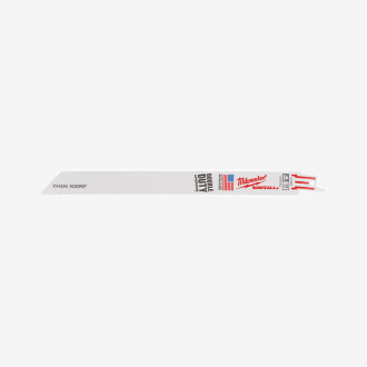 Холст для шаб. пилы THIN KERF MILWAUKEE, 230мм/ шаг зуба 1,4мм, (50шт), (металл)