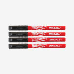 Набір ручек Fine Tip InkZAll MILWAUKEE, чорний, (4шт)