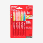 Набір текстмаркерів InkZAll MILWAUKEE, кольорові, (5шт)