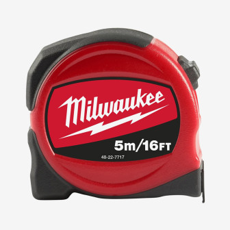 Рулетка метрична MILWAUKEE, 5м/16фт, (25мм)