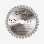 Диск пиляльний по металу MILWAUKEE, Ø150x20мм, 34 зуб.