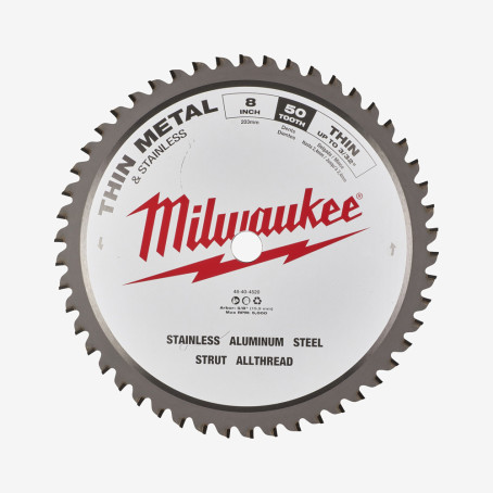 Диск пильный по металлу MILWAUKEE, Ø203х15,8мм, 50 зуб.
