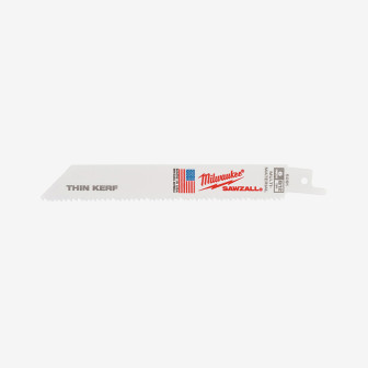 Полотно для сабельных пил THIN KERF MILWAUKEE, 150/3.1/2.1мм, (5шт), (универсальное) Полотно для сабельных пил THIN KERF MILWAUKEE, 150/3.1/2.1мм, (5шт), (универсальное)