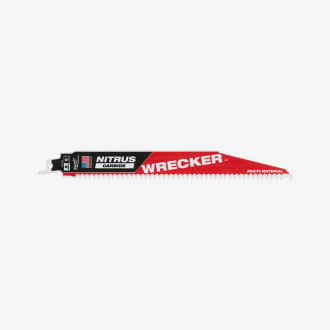 Полотно для сабельных пил WRECKER CARBIDE NITRUS MILWAUKEE, 230/4.2мм, (мультиматериал)