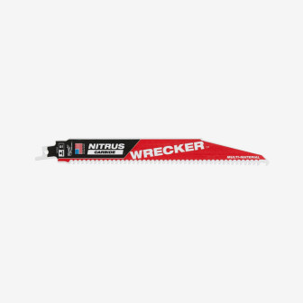 Полотно для сабельных пил WRECKER CARBIDE NITRUS MILWAUKEE, 230/4.2мм, (мультиматериал)