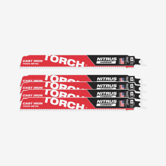 Полотно для сабельных пил TORCH CARBIDE NITRUS MILWAUKEE, 230х2.5мм, (5шт), (металл)