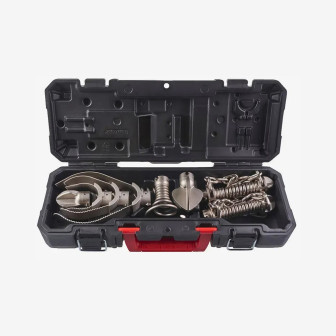 Набор наконечников для прочистной машины MILWAUKEE, LHK 1620 (для MXF FUEL LSDP) (9шт, кейс)