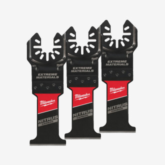 Холст для мультитула Bi-Metal Carbide WM Nitrius OPEN-LOK™ MILWAUKEE, 35х50мм, (3шт), (прочный мультиматериал)