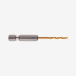 Сверло по металлу RedHEX HSS-G TiN MILWAUKEE, Ø2,5мм, (2шт)