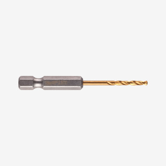 Свердло по металу RedHEX HSS-G TiN MILWAUKEE, Ø2,5мм, (2шт)