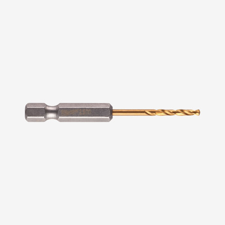 Сверло по металлу RedHEX HSS-G TiN MILWAUKEE, Ø2,5мм, (2шт)