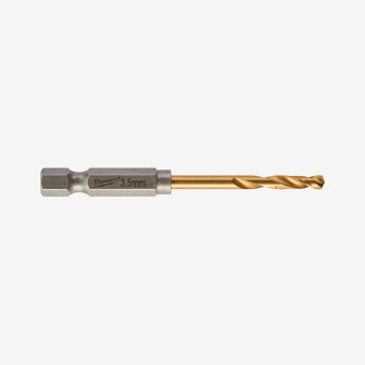Свердло по металу RedHEX HSS-G TiN MILWAUKEE, Ø3,5мм, (2шт)