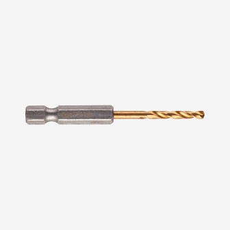 Свердло по металу RedHEX HSS-G TiN MILWAUKEE, Ø3,0мм, (2шт)