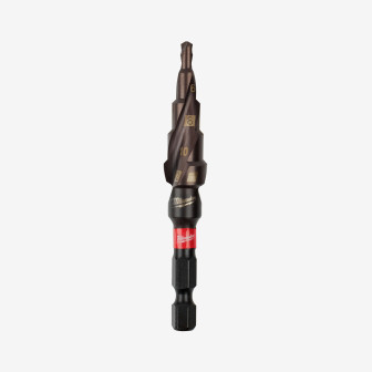 Сверло ступенчатое SHOCKWAVE Impact Duty MILWAUKEE, Ø4-12мм/2мм