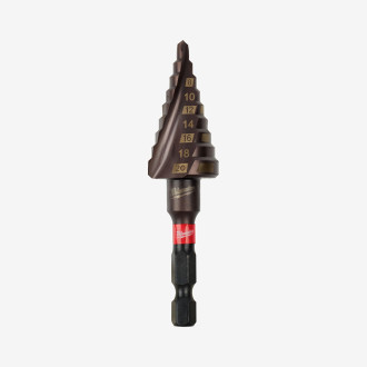Сверло ступенчатое SHOCKWAVE Impact Duty MILWAUKEE, Ø4-20мм/2мм