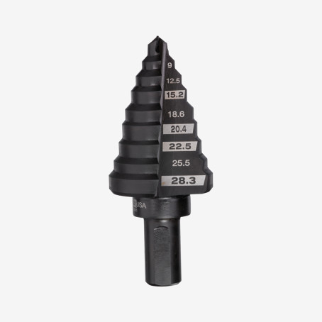 Стверпенчатое сверло Step Drill MILWAUKEE, для электриков PG7-PG21/2мм