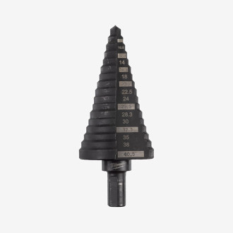 Стверпенчатое сверло Step Drill MILWAUKEE, Ø6-40,5мм