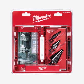 Набор ступенчатых сверл MILWAUKEE, (3шт)