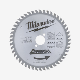 Диск пильный MILWAUKEE, Ø190/30мм, 48 зуб. Диск пильный MILWAUKEE, Ø190/30мм, 48 зуб.