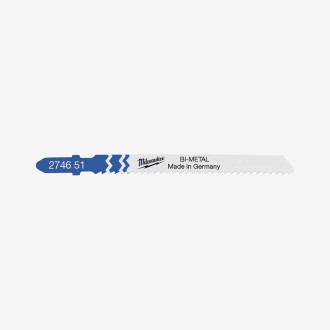 Полотна для лобзика T101A Bi-Metal MILWAUKEE, 75/2,5, (5шт)