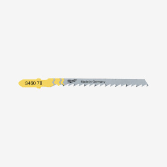 Полотна для лобзика T244D MILWAUKEE, 75/4,0мм, (5шт)