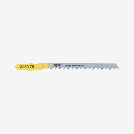 Полотна для лобзика T244D MILWAUKEE, 75/4,0мм, (5шт)