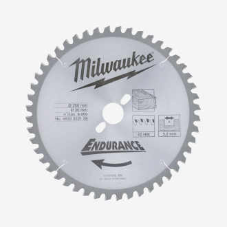 Диск пиляльний MILWAUKEE, Ø250/30мм, 48 зуб.