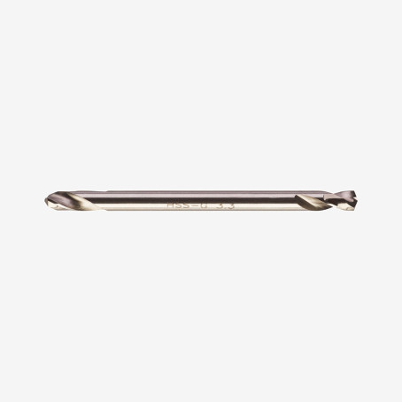Свердло по металу HSS-G MILWAUKEE DIN1412, Ø3,3мм, двостороннє, (10шт)