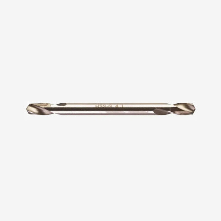 Сверло по металлу HSS-G MILWAUKEE, DIN 1412 C, диаметр 4,1х55х14мм, двустороннее, (10шт)