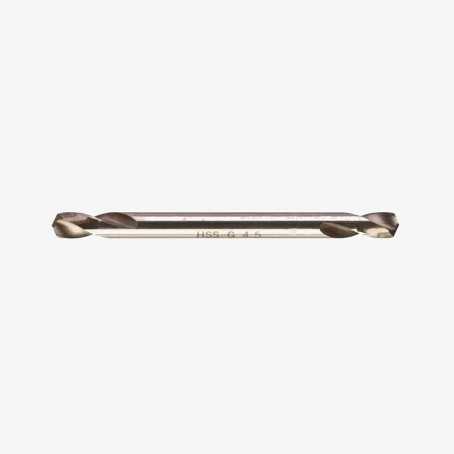 Сверло по металлу HSS-G MILWAUKEE, DIN 1412 C, диаметр 4,5х58х16мм, двустороннее, (10шт)