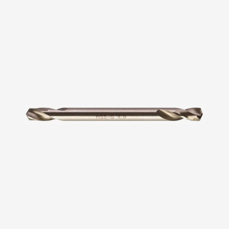 Свердло по металу HSS-G MILWAUKEE, DIN 1412 C, діаметр 4,8х62х18мм, двостороннє, (10шт)