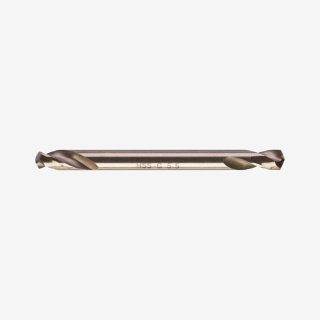 Свердло по металу HSS-G MILWAUKEE DIN1412, Ø5,5мм, двостороннє, (10шт)
