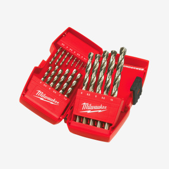 Набор сверл по металлу THUNDERWEB HSS-G MILWAUKEE DIN338, (19шт)