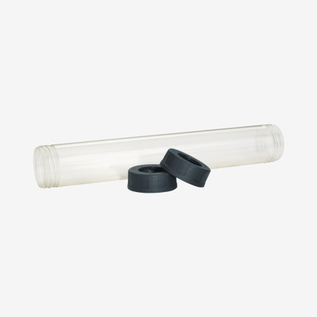 Туба пластикова прозора MILWAUKEE 600мл (для М12 PCG/C18 PCG)
