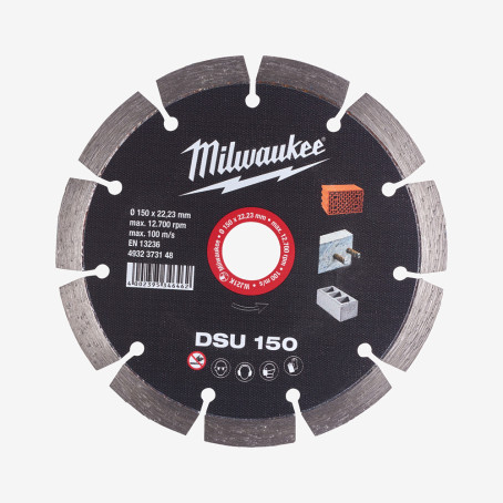 Диск алмазный MILWAUKEE DSU 150, Ø150мм