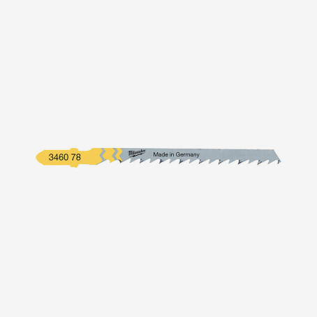 Полотна для лобзика T244D MILWAUKEE, 75/4,0мм, (25шт)