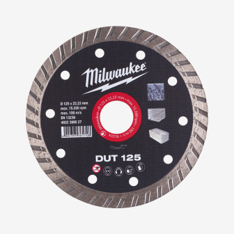 Диск алмазний MILWAUKEE DUT 180, Ø125мм Диск алмазний MILWAUKEE DUT 180, Ø125мм