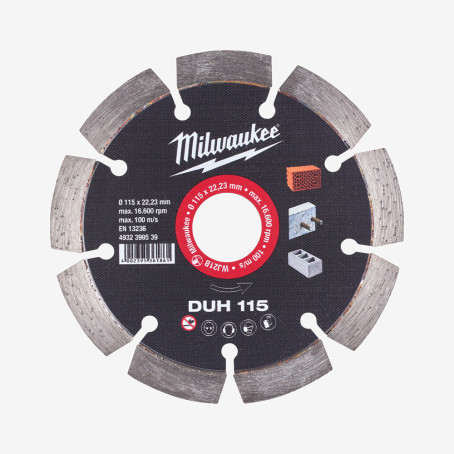 Диск алмазный MILWAUKEE DUH 230, Ø230мм