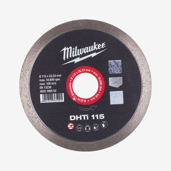 Диск алмазный MILWAUKEE DHTI 115, Ø125мм Диск алмазный MILWAUKEE DHTI 115, Ø125мм