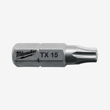 Біта MILWAUKEE, TX15, 25мм, (25шт)