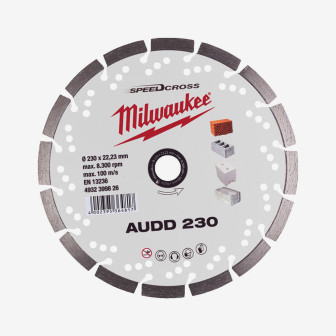 Диск алмазний Speedcross MILWAUKEE AUDD 230, Ø230мм