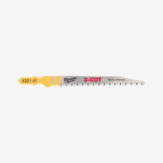 Полотна для лобзика T234X 3CUT MILWAUKEE, 91/2,5мм, (5шт)