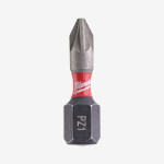 Бита SHOCKWAVE MILWAUKEE, PZ1, 25мм, (2шт)
