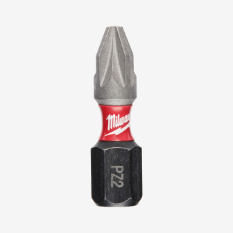 Бита SHOCKWAVE MILWAUKEE, PZ2, 25мм, (2шт) Бита SHOCKWAVE MILWAUKEE, PZ2, 25мм, (2шт)